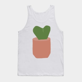 Pot plant- Heart suculent Tank Top